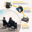 Chaise pliante pour l'extérieur KingCamp