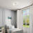 Betel Fabric Semi Flush Mount-105785582-73031940