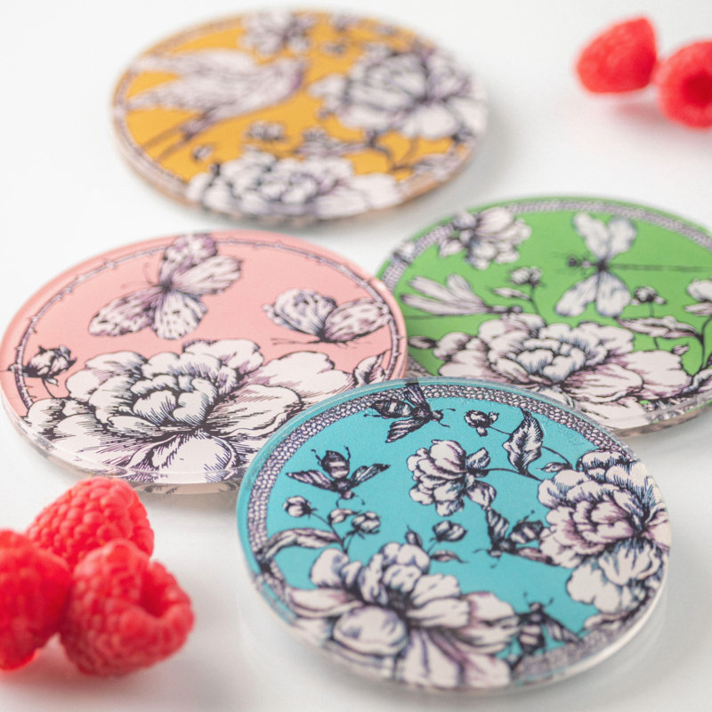Sous-verres en acrylique Austen