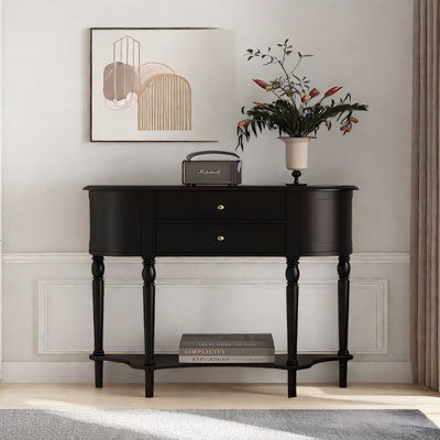 Console moderne semi-circulaire