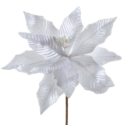 Fabric Poinsettia Arrangement