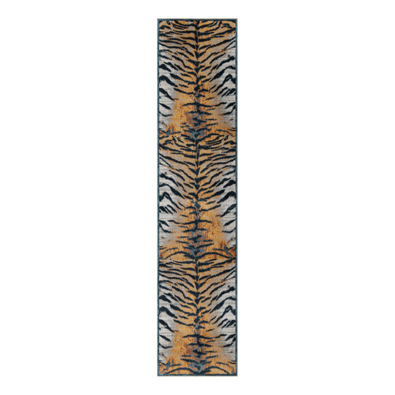 Animal Print Indoor Rug, Runner 2'7" x 12'