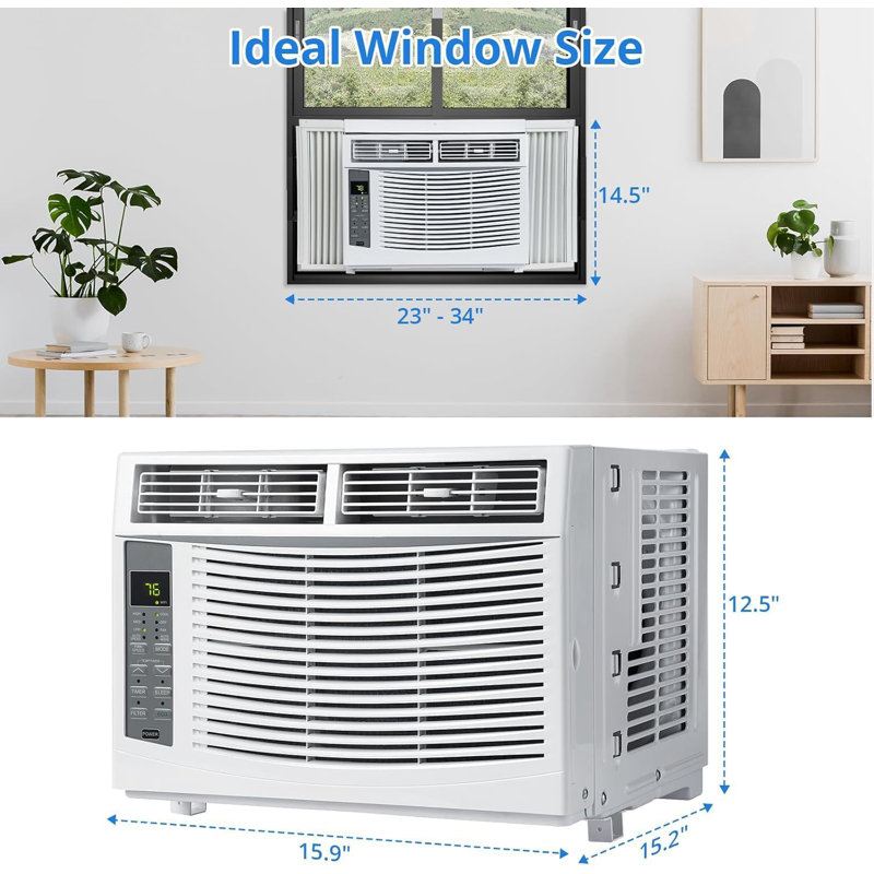 2 Pack 6000 BTU Window Air Conditioner