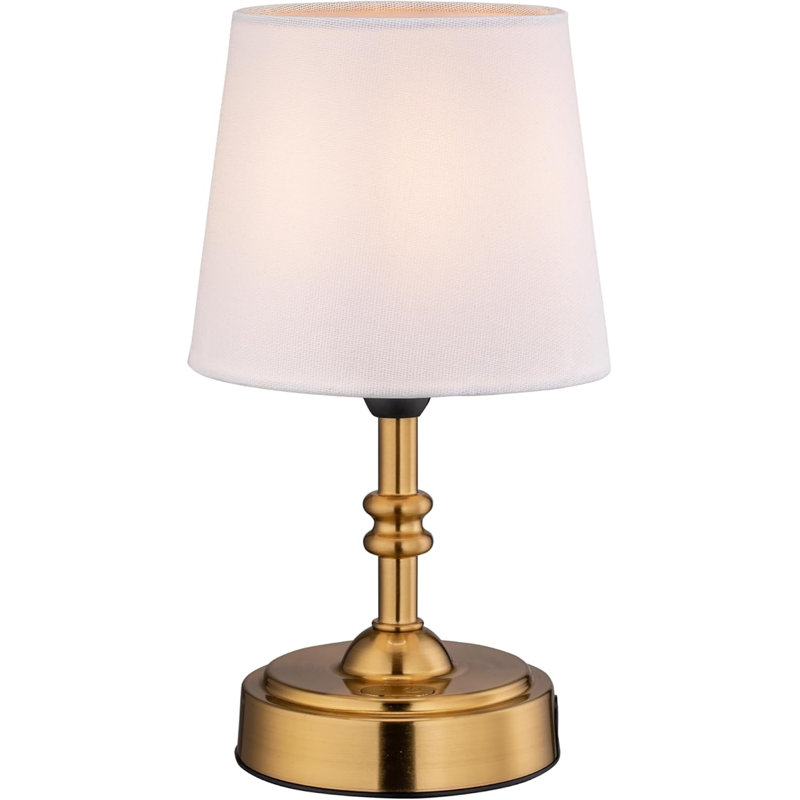 Mini – Cordless LED Table Lamp with Dimmer, Built-in Rechargeable Battery, 3-Level Brightness, Patio Table Lamp, Bedside Night Lamp, Ambient Light for Restaurant.