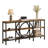 66"Console Table Industrial  Long Sofa Table-1270514726