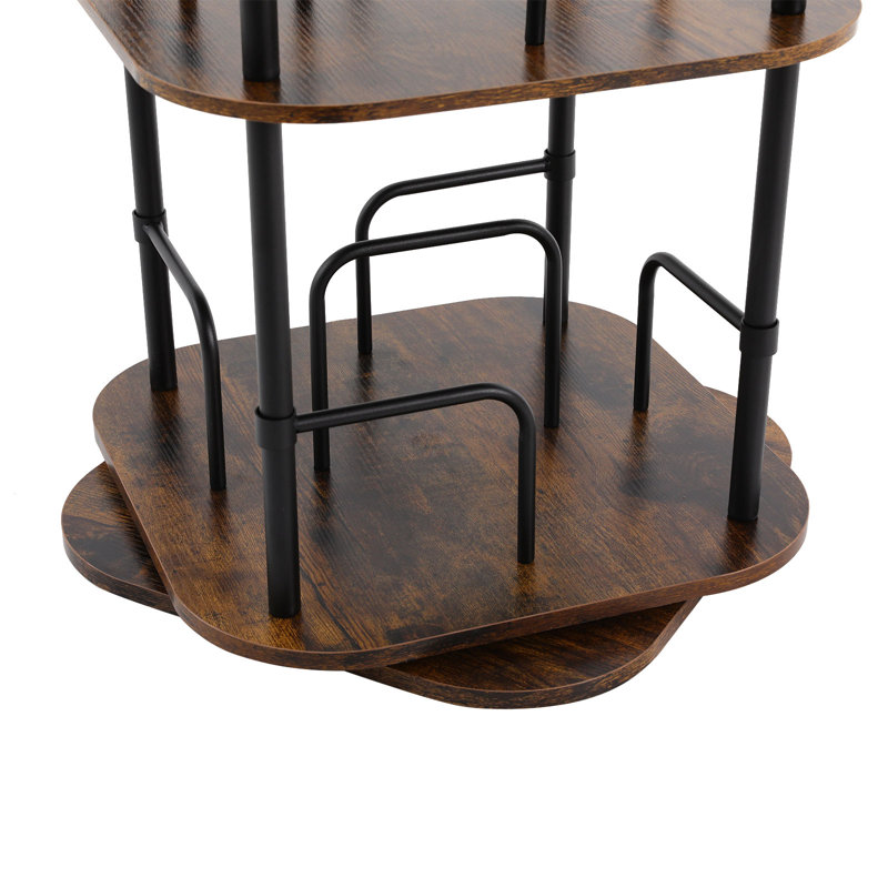 4-Tier Rotating Bookcase