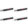 4 Piece Slatwall Accessory Kit