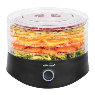 Aroma NutriWare Digital Control 6 Tray Food Dehydrator with Stainless Steel  Trays - Plant Based Pros