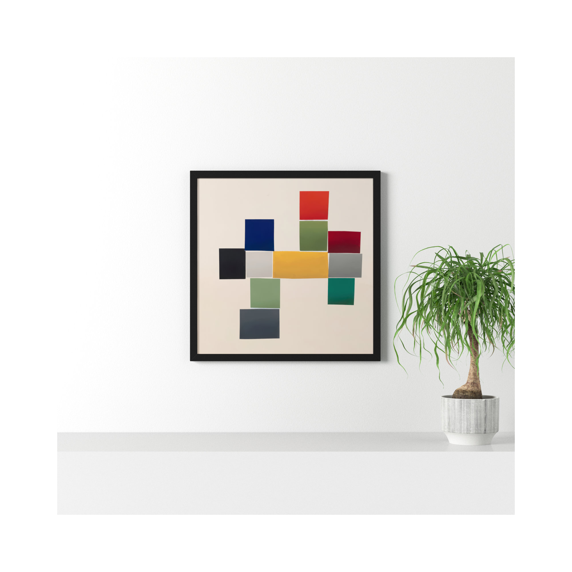 Jewels 1 by Lee Lessem, Black Framed, 30" W x 30" H