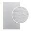 Ensemble de 3 panneaux de mur de baignoire et de douche à surface solide de qualité supérieure l 60 po x H 75 po blanc mat texturé - facile à installer, réglable, 1/8 po (3 mm) d'épaisseur-120778245