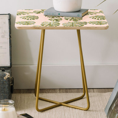 Table de bout carrée Dash and Ash Palm Oasis