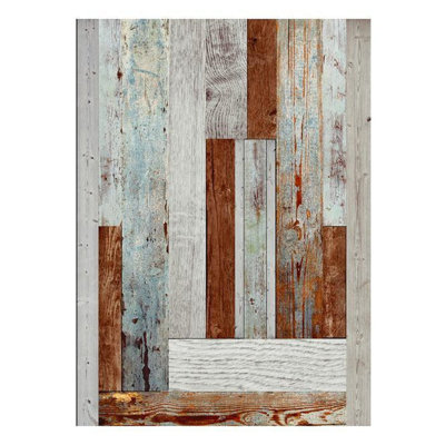 Panneau de papier peint Labyrinth of Wooden Planks L 33 pi x l 20 po