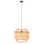Hickerson 1 - Light Brown/Black Shaded Pendant