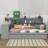 Wooden Daybed With 3 Drawers, USB Ports And Desk-104831534-104831535