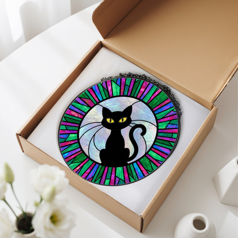 Vitrail pour chat 12 "H 12"