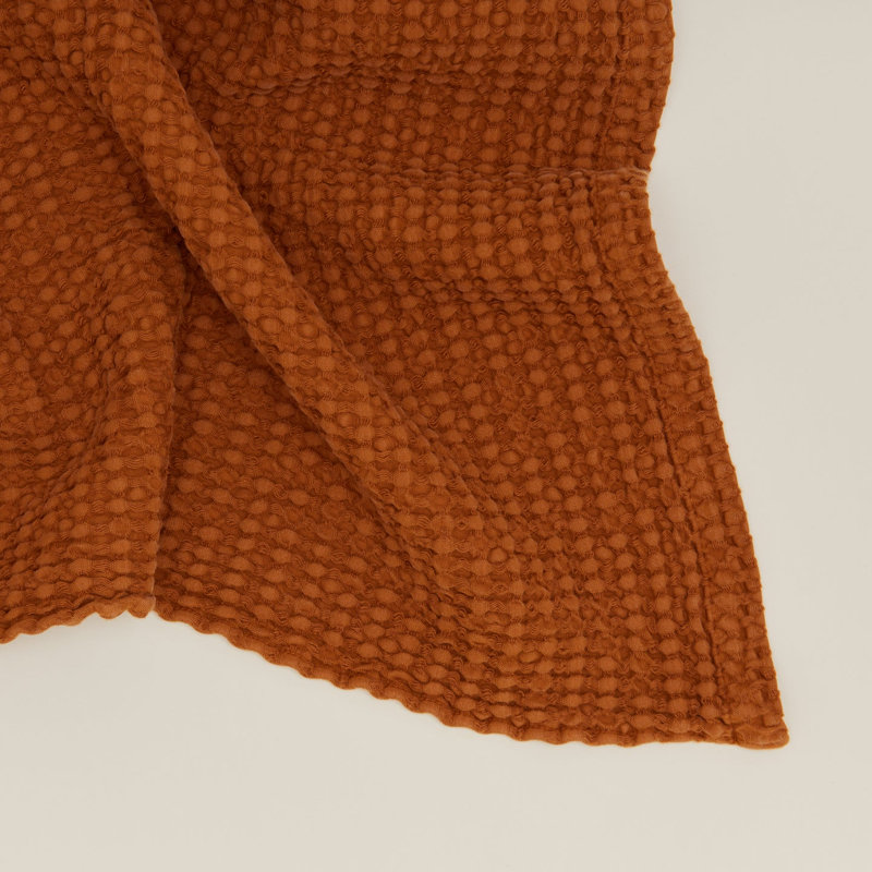 Simple 100% Cotton, Terracotta, Hand Towel - 1 Pack