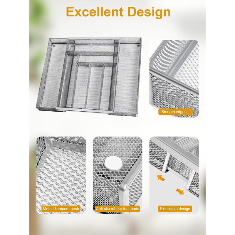 Rangement extensible pour l'argenterie