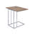 Weathered Oak & Chrome Finish Accent Table