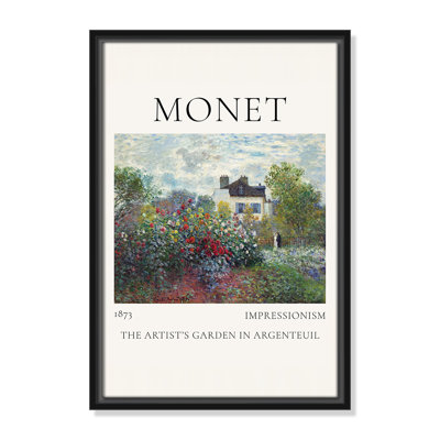 Rocchetto "Artists Garden in Argenteuil" Print