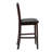 Upholstered Counter Stool with Solid Wood Frame-822917360