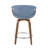 Archaimbaud Swivel Upholstered Counter Stool-23039384-23039386
