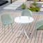 Holiday - Ensemble de 2 chaises longues modernes - Plastique PP intérieur / extérieur toutes saisons, léger pour patio, plage, salon-2142619114