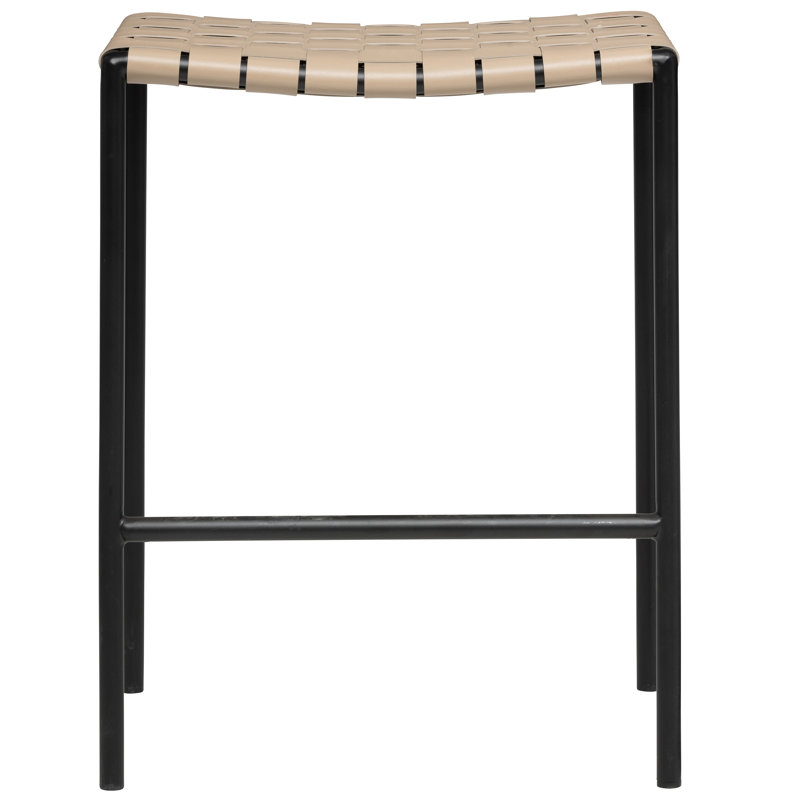 Tabouret de bar et de comptoir Laimonas, Tabouret de comptoir (siège d'une hauteur de 26 p, Sable