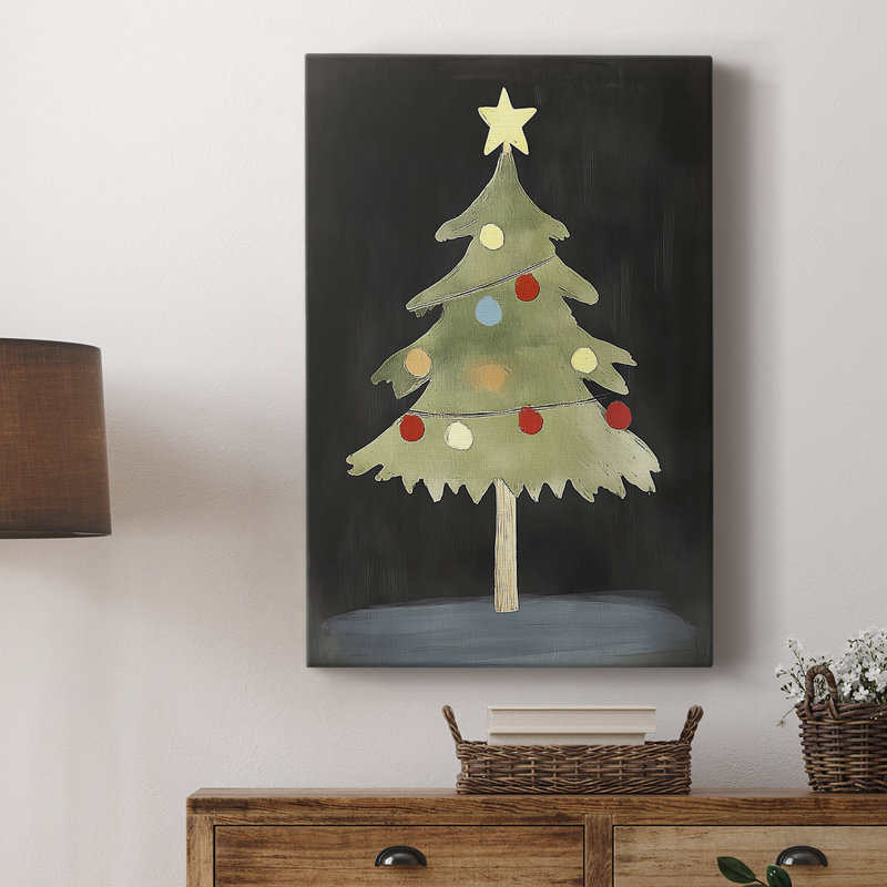 Art des Fêtes de Noël Cxxi - galerie sur mesure Cavas, H 48 po x l 32 po