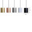 Luminaire suspendu tambour simple à 1 lumière Andromedae-1572352753