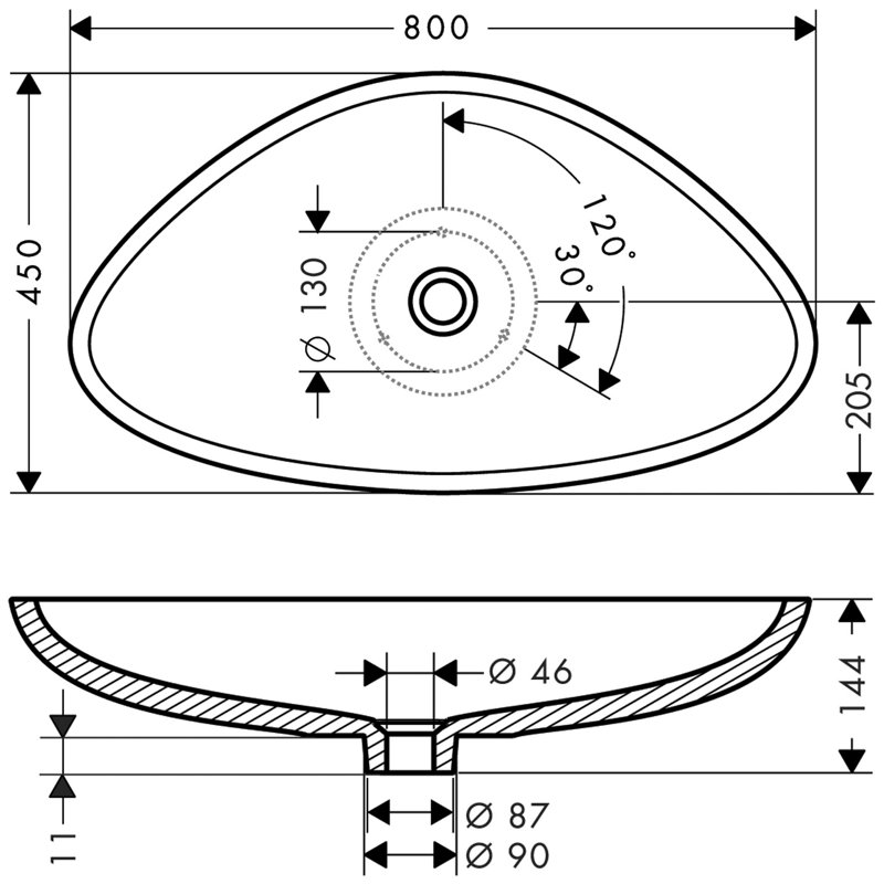 Massaud 31.5'' L Bathroom Sink