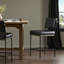 Benton Upholstered Stool with Metal Frame-755935217-754574879