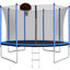 Trampoline Kozart de 10 pi avec enceinte de sécurité-69120113