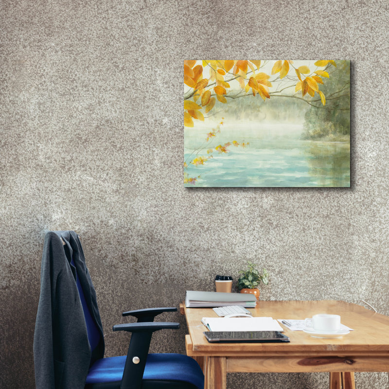 «View From The Shore» par Danhui Nai, art mural sur toile, H 26 po x l 34 po