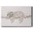 Floral Sloth-Gallery Wrapped Canvas