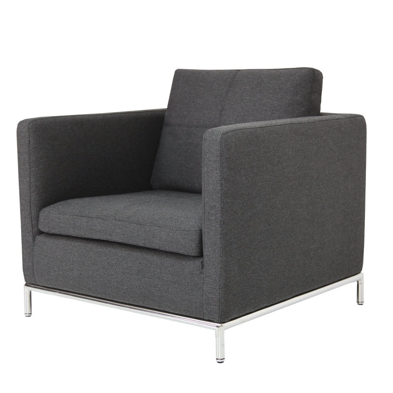 Fauteuil I 31,5 "Istanbul, Poivre noir