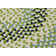 Tapis tressé vert/brun clair Carousel
