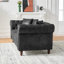 Canapé en tissu 83 po Chesterfield-2146139791