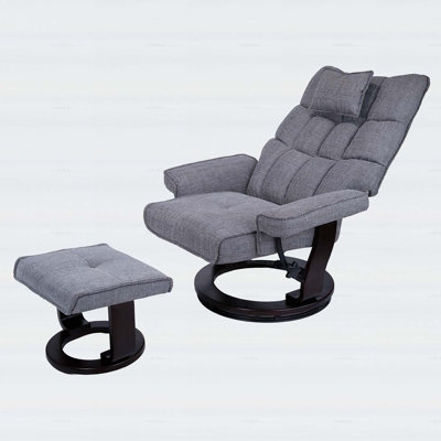 8-Point Massage Recliner with Ottoman