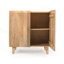 Table basse ronde en bois avec rangement dissimulé - 30,3 po-1285483010