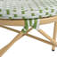 Chaises de salle à manger de patio Altesa de style bistro français, chaises de salle à manger d'extérieur en résine tressée PE résistante aux intempéries avec accoudoirs (ensemble de 6)-131406381-131641005