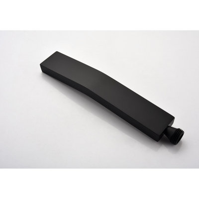 Ceiling Mount Shower Head - Relaxing Matte Black Mounted System, Brass & Stainless, Powerful Bath,