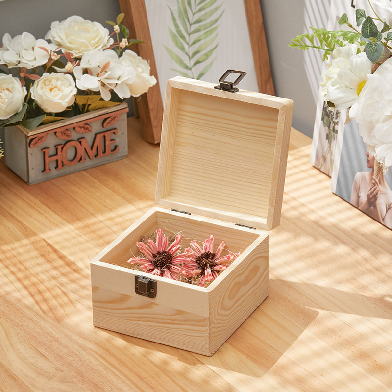 Lily Manor Solid Wood Storage Tub & Tote