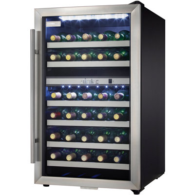 Danby Designer Dual Zone 19.44 " Freestanding 38 Bottle Wine Refrigerator