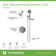 Elm HydroMersion Multi Mode Shower Trim with Hand Shower
