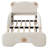 Structure de canapé-lit simple tapissier extensible de taille TG avec tête de lit en forme d'ours