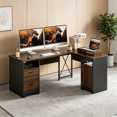 L-Shaped Computer Desk