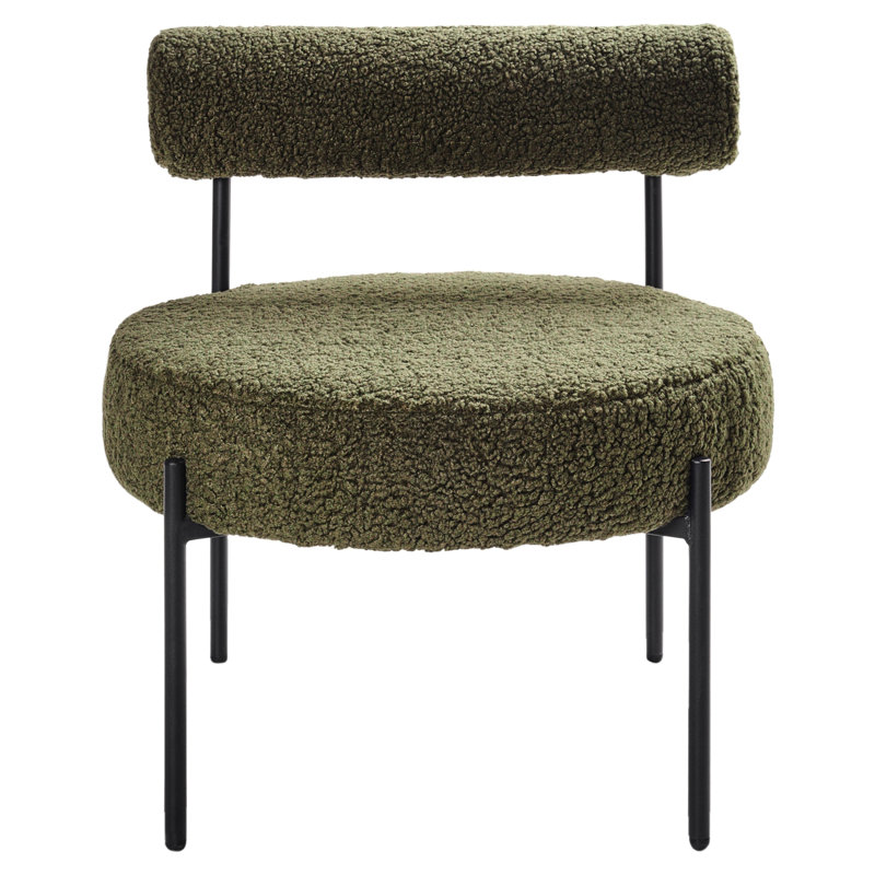 ALPHA Upholstered Side Chair, Green