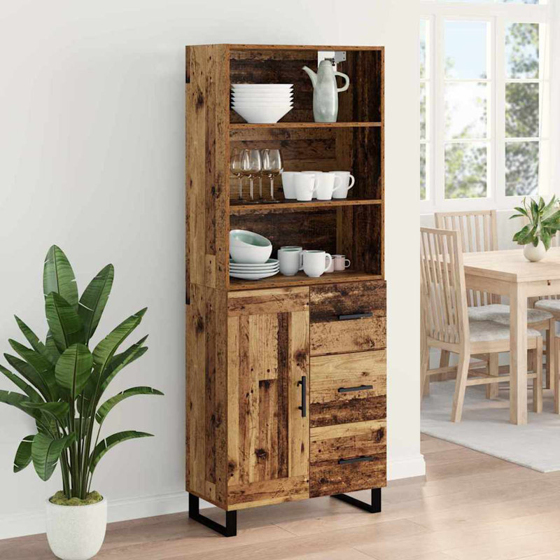 69.5cm Sideboard, Old Wood