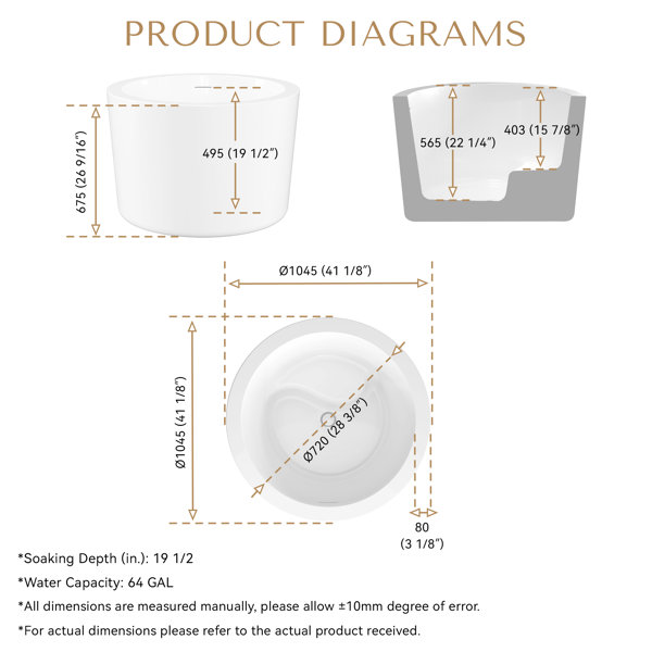 Dimensions du produit
