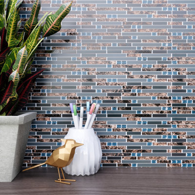 Carreau de mosaïque linéaire micro-biseauté Supreme